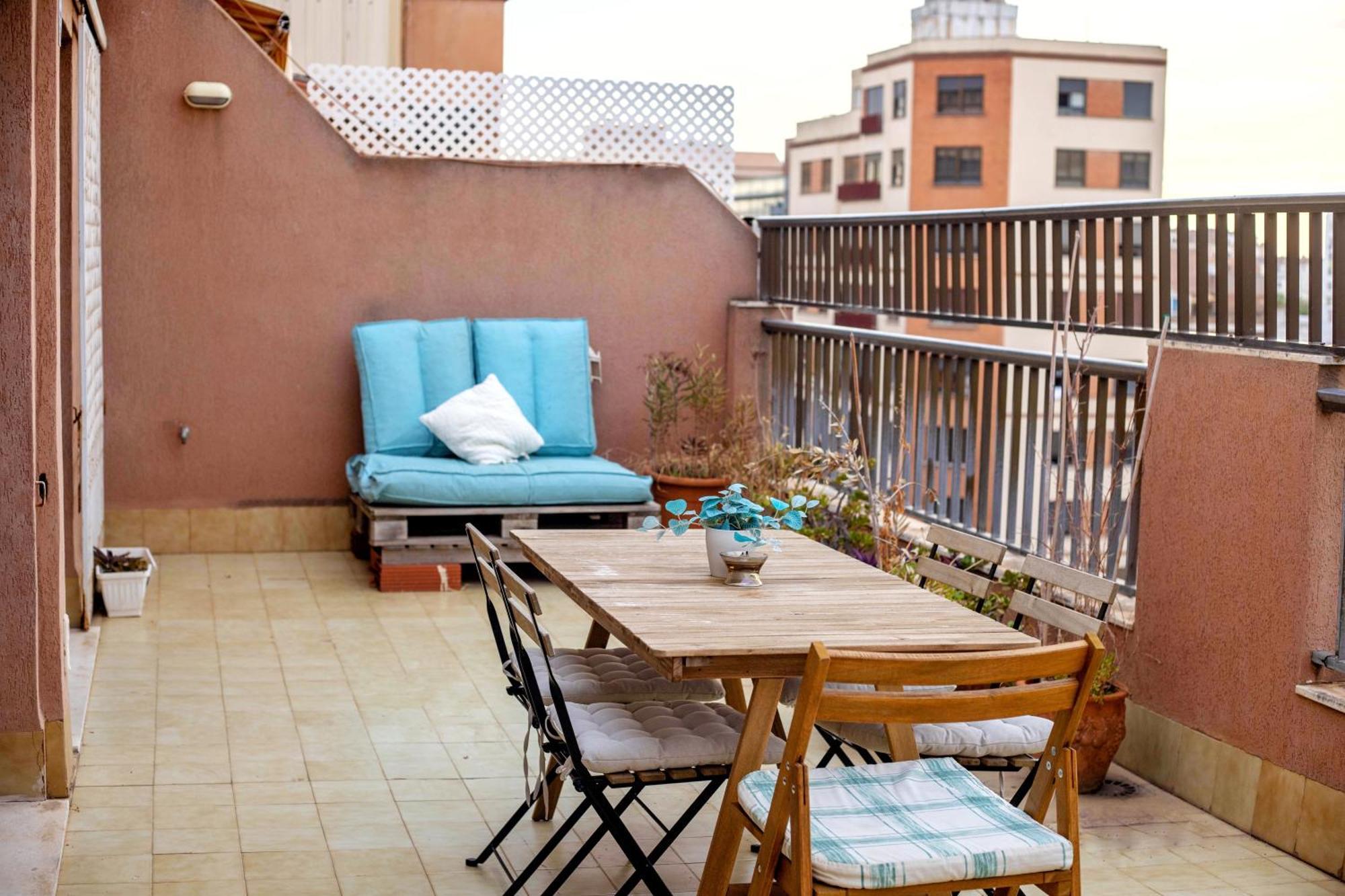 カステリョン・デ・ラ・プラナ"Duplex Del Mar" Super Centrico Y Unico En Castellonアパートメント エクステリア 写真