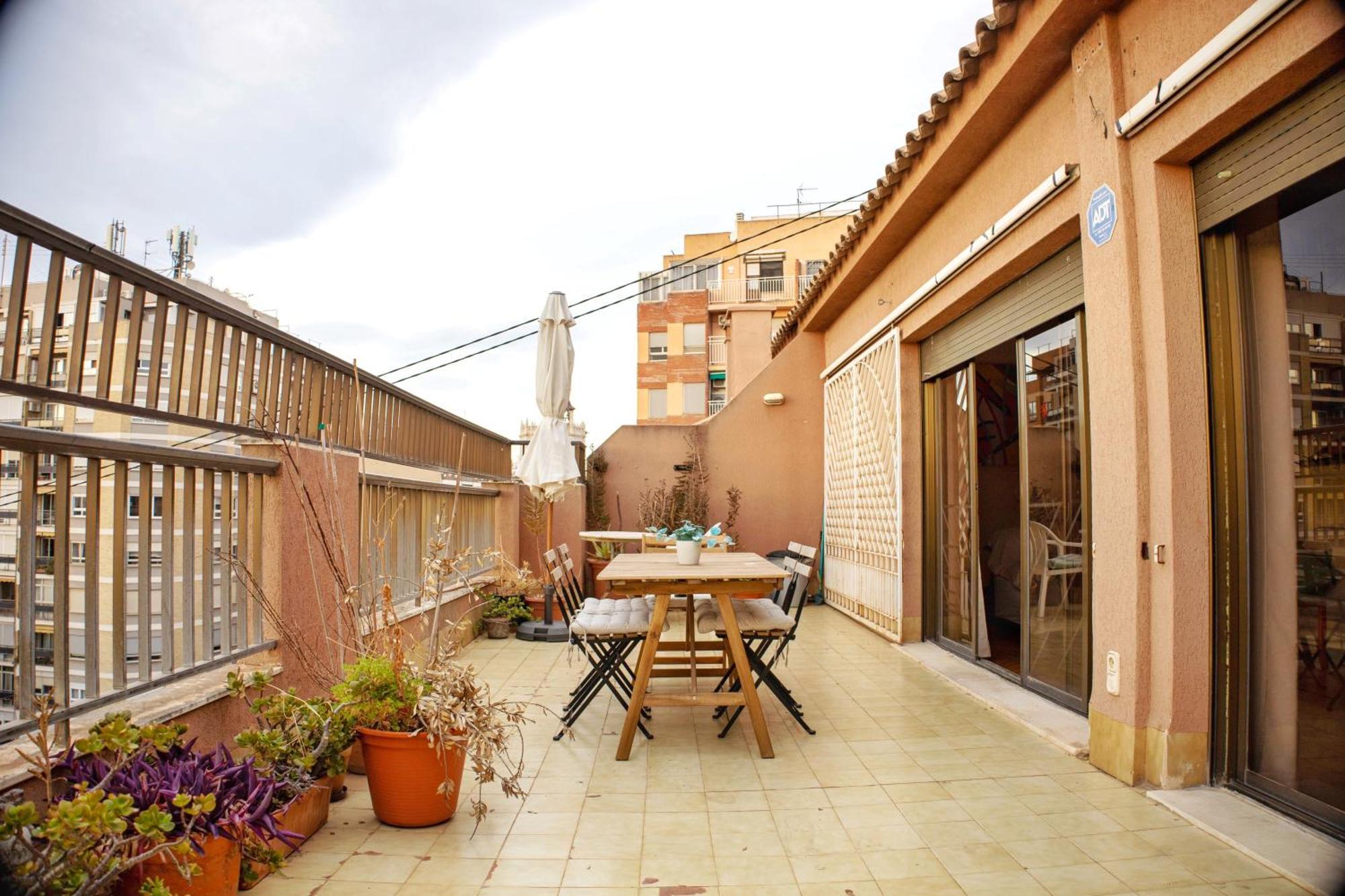 カステリョン・デ・ラ・プラナ"Duplex Del Mar" Super Centrico Y Unico En Castellonアパートメント エクステリア 写真